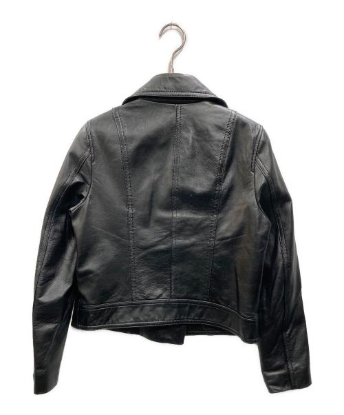 自由区（ジユウク）自由区 (ジユウク) ライダースジャケット ブラック サイズ:40の古着・服飾アイテム