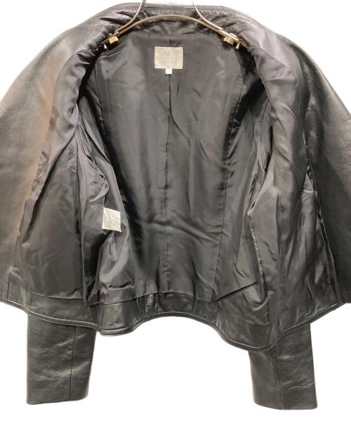 自由区（ジユウク）自由区 (ジユウク) ライダースジャケット ブラック サイズ:40の古着・服飾アイテム