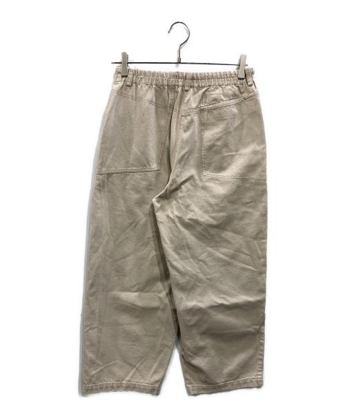 YACCO MARICARD（ヤッコマリカルド）YACCO MARICARD (ヤッコマリカルド) ステッチワーク ワイドパンツ アイボリー サイズ:1の古着・服飾アイテム