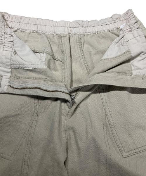 YACCO MARICARD（ヤッコマリカルド）YACCO MARICARD (ヤッコマリカルド) ステッチワーク ワイドパンツ アイボリー サイズ:1の古着・服飾アイテム