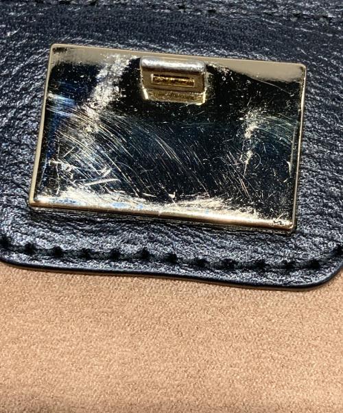 Kate Spade（ケイトスペード）Kate Spade (ケイトスペード) リボン ショルダーバッグ ブラックの古着・服飾アイテム