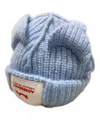 LOVERBOYラヴァーボーイ）の古着「CHUNKY EARS BEANIE」｜ブルー