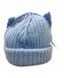 LOVERBOY (ラヴァーボーイ) CHUNKY EARS BEANIE ブルー：8000円