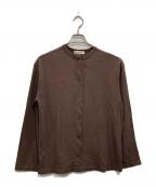THE SHINZONEザ シンゾーン）の古着「HIGH TWIST COTTON CARDIGAN」｜ブラウン
