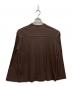 THE SHINZONE (ザ シンゾーン) HIGH TWIST COTTON CARDIGAN ブラウン サイズ:SIZE F0 未使用品：6000円