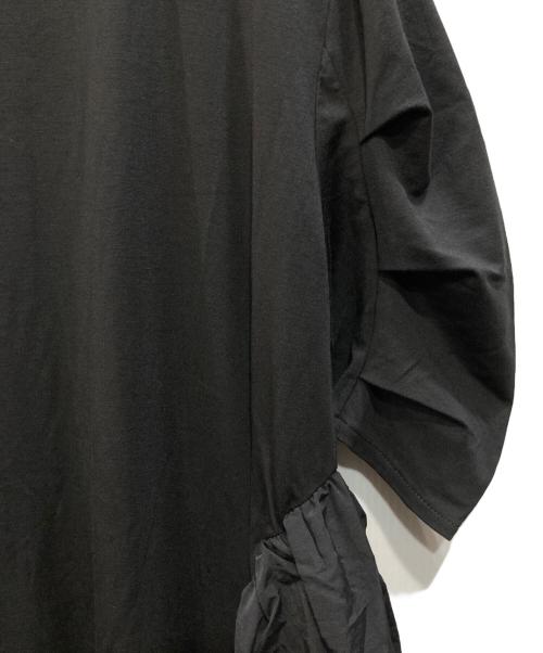 HeRIN.CYE（ヘリンドットサイ）HeRIN.CYE (ヘリンドットサイ) Round gather dress ブラック サイズ:FREE 未使用品の古着・服飾アイテム