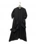 HeRIN.CYE（ヘリンドットサイ）の古着「Round gather dress」｜ブラック
