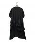 HeRIN.CYE (ヘリンドットサイ) Round gather dress ブラック サイズ:FREE 未使用品：8000円