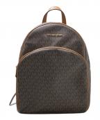 MICHAEL KORSマイケルコース）の古着「ABBEY LG BACKPACK」｜ブラウン