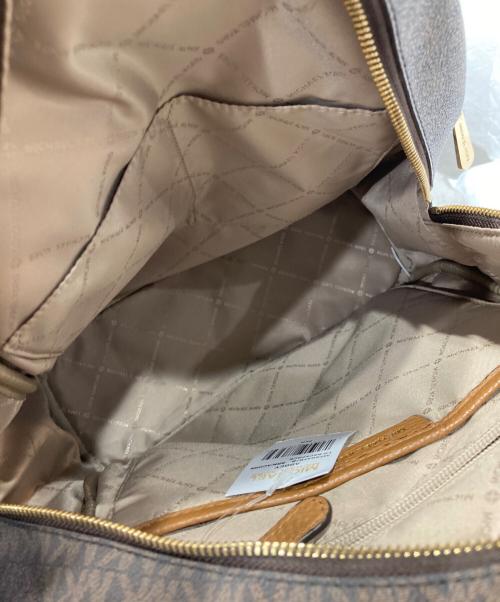 MICHAEL KORS（マイケルコース）MICHAEL KORS (マイケルコース) ABBEY LG BACKPACK ブラウンの古着・服飾アイテム