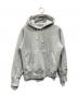 Champion（チャンピオン）の古着「REVERSE WEAVE WARM UP フーディ」｜グレー
