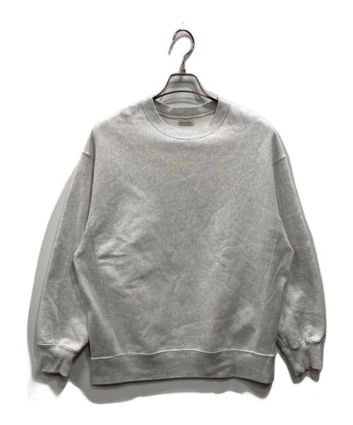STEVEN ALAN（スティーブンアラン）STEVEN ALAN (スティーブンアラン) セットインスリーブクルーネックスウェット グレー サイズ:Sの古着・服飾アイテム