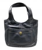 COACHコーチ）の古着「エルゴトートバッグ」｜ブラック