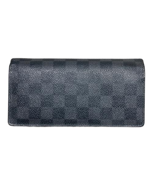 LOUIS VUITTON（ルイ ヴィトン）LOUIS VUITTON (ルイ ヴィトン) ダミエ・グラフィット ポルトフォイユ ブラザ ブラックの古着・服飾アイテム