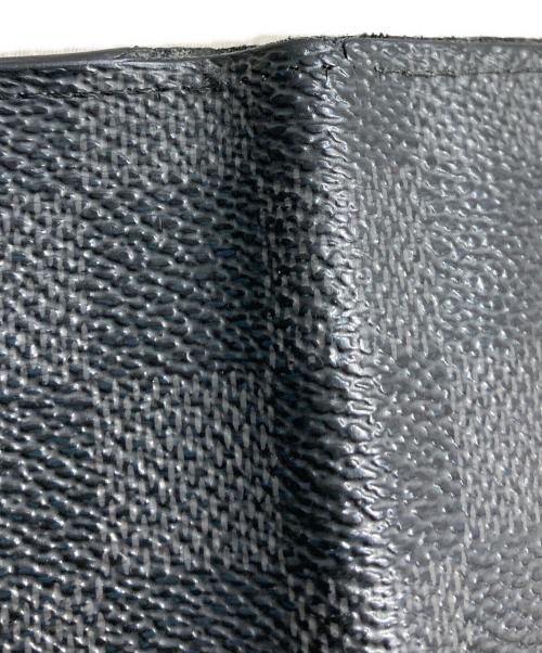 LOUIS VUITTON（ルイ ヴィトン）LOUIS VUITTON (ルイ ヴィトン) ダミエ・グラフィット ポルトフォイユ ブラザ ブラックの古着・服飾アイテム
