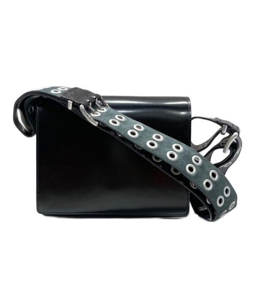 Achilles Ion Gabriel（アキレス・イオン・ガブリエル）Achilles Ion Gabriel (アキレス・イオン・ガブリエル) HUNG SHOULDER BAG ブラックの古着・服飾アイテム