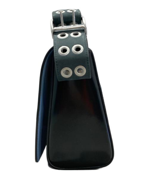 Achilles Ion Gabriel（アキレス・イオン・ガブリエル）Achilles Ion Gabriel (アキレス・イオン・ガブリエル) HUNG SHOULDER BAG ブラックの古着・服飾アイテム