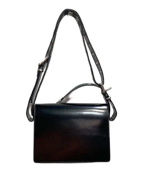 Achilles Ion Gabriel（アキレス・イオン・ガブリエル）Achilles Ion Gabriel (アキレス・イオン・ガブリエル) HUNG SHOULDER BAG ブラックの古着・服飾アイテム