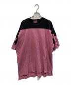 C.Eシーイー）の古着「OVERDYE FOOTBALL T」｜ピンク