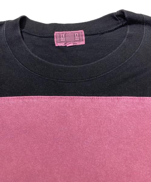 C.E（シーイー）C.E (シーイー) OVERDYE FOOTBALL T ピンク サイズ:Lの古着・服飾アイテム