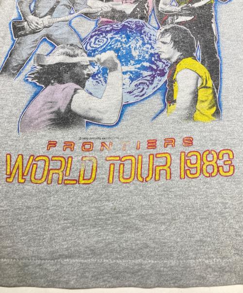 SCREEN STARS（スクリーンズスターズ）SCREEN STARS (スクリーンズスターズ) Frontiers World TourTシャツ グレー サイズ:不明の古着・服飾アイテム