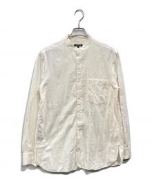 MACKINTOSH LONDON（マッキントッシュ ロンドン）の古着「バンドカラーシャツ」｜ホワイト