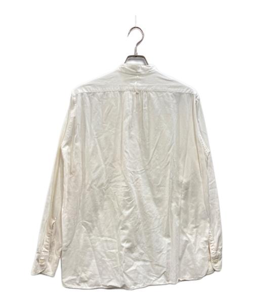 MACKINTOSH LONDON（マッキントッシュ ロンドン）MACKINTOSH LONDON (マッキントッシュ ロンドン) バンドカラーシャツ ホワイト サイズ:Lの古着・服飾アイテム