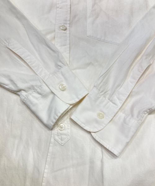 MACKINTOSH LONDON（マッキントッシュ ロンドン）MACKINTOSH LONDON (マッキントッシュ ロンドン) バンドカラーシャツ ホワイト サイズ:Lの古着・服飾アイテム