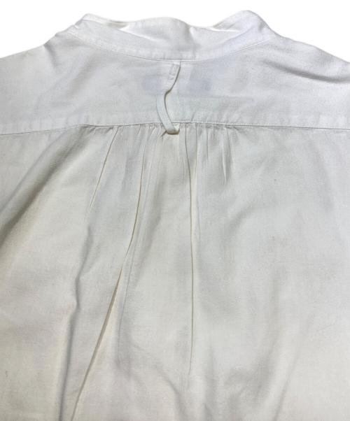 MACKINTOSH LONDON（マッキントッシュ ロンドン）MACKINTOSH LONDON (マッキントッシュ ロンドン) バンドカラーシャツ ホワイト サイズ:Lの古着・服飾アイテム