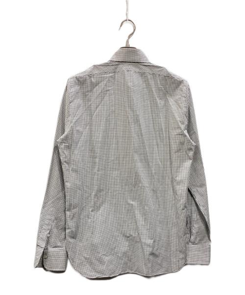 MACKINTOSH LONDON（マッキントッシュ ロンドン）MACKINTOSH LONDON (マッキントッシュ ロンドン) チェックシャツ ホワイト サイズ:39の古着・服飾アイテム