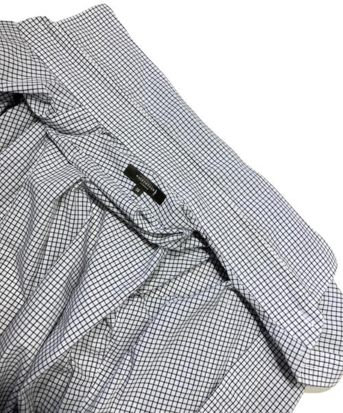 MACKINTOSH LONDON（マッキントッシュ ロンドン）MACKINTOSH LONDON (マッキントッシュ ロンドン) チェックシャツ ホワイト サイズ:39の古着・服飾アイテム