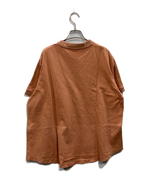 FRED PERRY（フレッドペリー）FRED PERRY (フレッドペリー) RAY BEAMS (レイ ビームス) 別注オーバーサイズTシャツ オレンジ サイズ:36の古着・服飾アイテム
