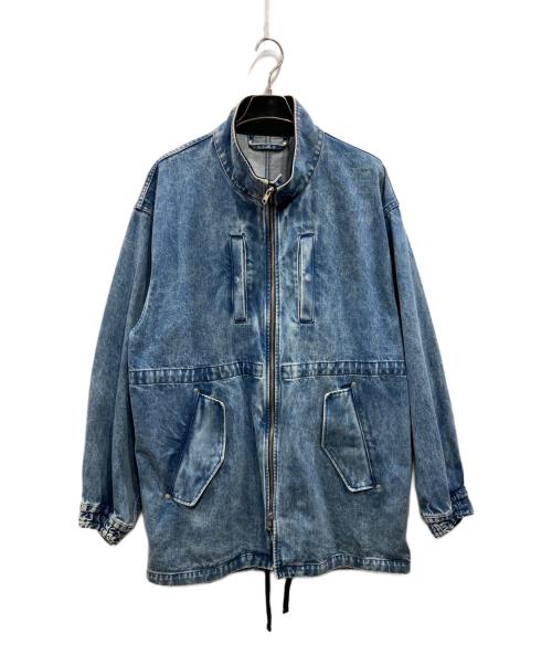 stein（シュタイン）stein (シュタイン) CHEMICAL BLEACHED DENIM MODS COAT インディゴ サイズ:Mの古着・服飾アイテム