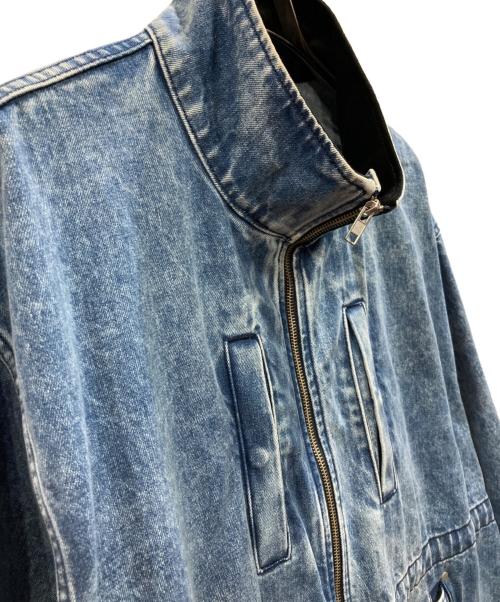 stein（シュタイン）stein (シュタイン) CHEMICAL BLEACHED DENIM MODS COAT インディゴ サイズ:Mの古着・服飾アイテム