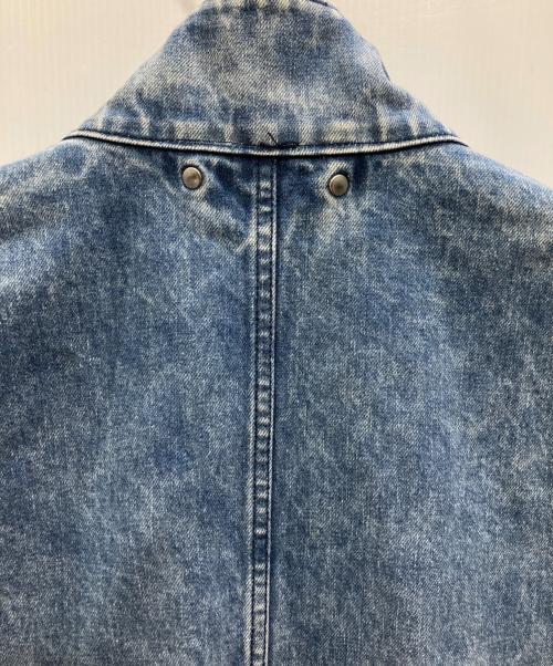 stein（シュタイン）stein (シュタイン) CHEMICAL BLEACHED DENIM MODS COAT インディゴ サイズ:Mの古着・服飾アイテム