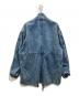 stein (シュタイン) CHEMICAL BLEACHED DENIM MODS COAT インディゴ サイズ:M：35000円
