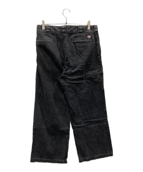Dickies（ディッキーズ）Dickies (ディッキーズ) OPENING ACT (オープニングアクト) エクストラバギー ダブルーワークパンツ ブラック サイズ:Lの古着・服飾アイテム