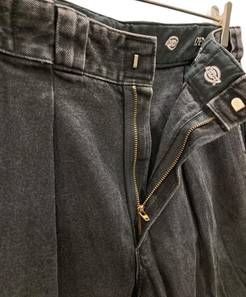 Dickies（ディッキーズ）Dickies (ディッキーズ) OPENING ACT (オープニングアクト) エクストラバギー ダブルーワークパンツ ブラック サイズ:Lの古着・服飾アイテム