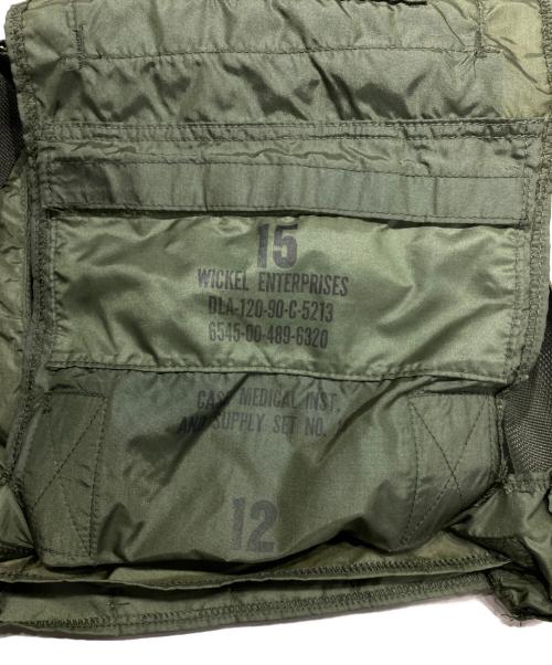 US ARMY（ユーエスアーミー）US ARMY (ユーエスアーミー) メディカル ショルダー バッグ オリーブの古着・服飾アイテム