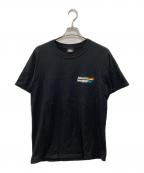 stussyステューシー）の古着「international corp t shirt」｜ブラック