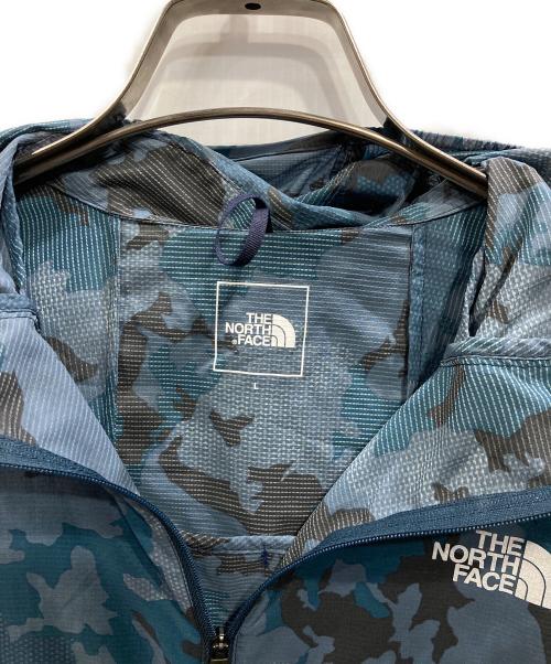 THE NORTH FACE（ザ ノース フェイス）THE NORTH FACE (ザ ノース フェイス) Novelty Swallowtail Vent Hoodie ブルー サイズ:Lの古着・服飾アイテム