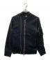 DSQUARED2（ディースクエアード）の古着「ダブルジップ ウールボンバージャケット」｜ブラック