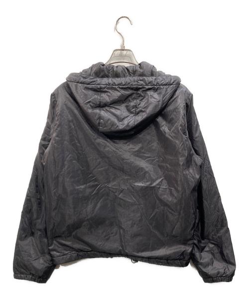 PRADA SPORTS（プラダスポーツ）PRADA SPORTS (プラダスポーツ) トライアングルプレート中綿ジャケット ブラック サイズ:Lの古着・服飾アイテム
