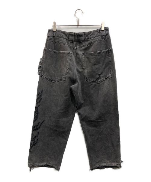 FUC（ファックアップコー）FUC (ファックアップコー) FF DRAGON JEANS ブラック サイズ:Sの古着・服飾アイテム
