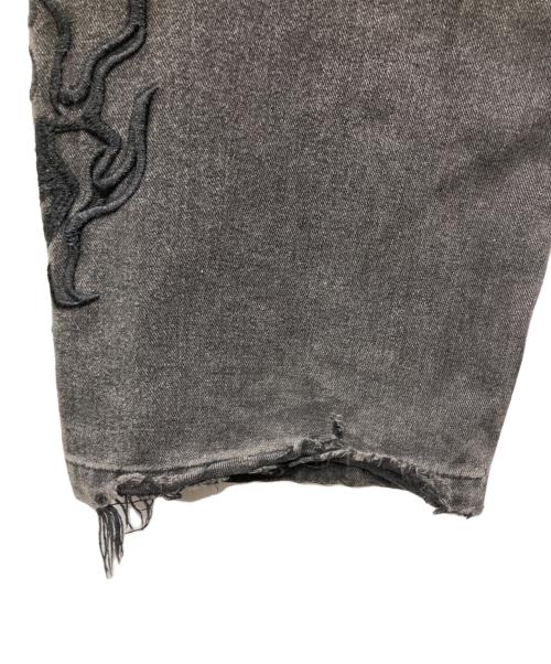 FUC（ファックアップコー）FUC (ファックアップコー) FF DRAGON JEANS ブラック サイズ:Sの古着・服飾アイテム