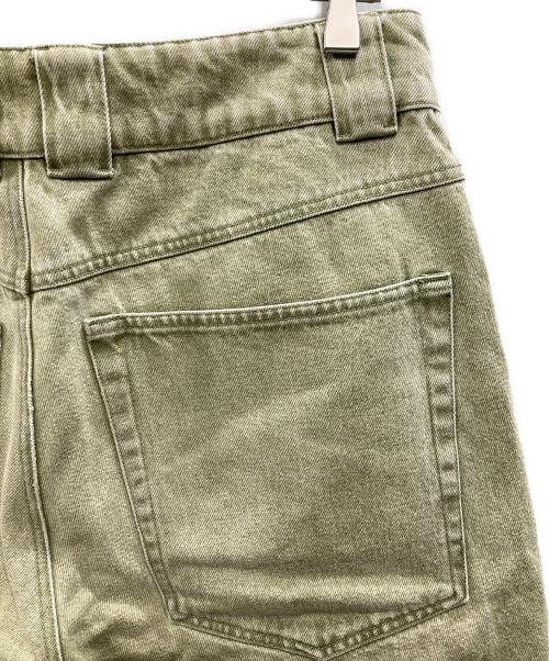 FUC（ファックアップコー）FUC (ファックアップコー) デニムショートパンツ グリーン サイズ:Sの古着・服飾アイテム