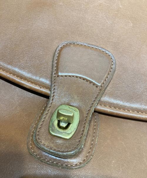 COACH（コーチ）COACH (コーチ) ビークマン ブリーフ ブラウンの古着・服飾アイテム