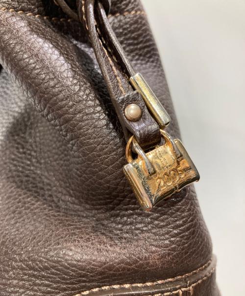 TOD'S（トッズ）TOD'S (トッズ) Dバッグトートバッグ ブラウンの古着・服飾アイテム
