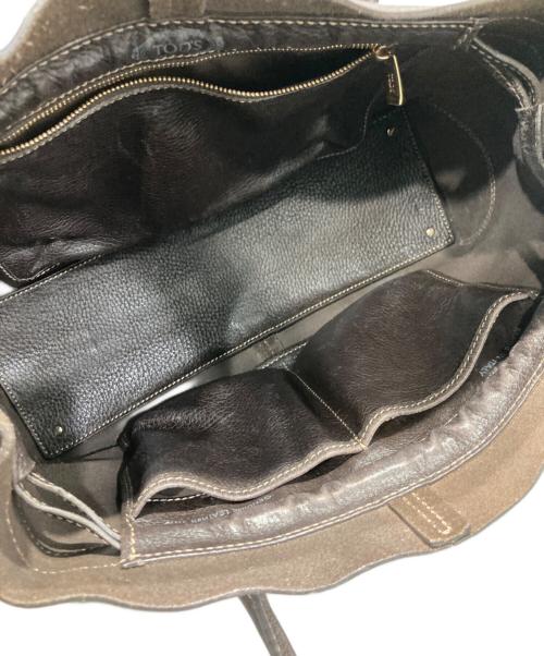 TOD'S（トッズ）TOD'S (トッズ) Dバッグトートバッグ ブラウンの古着・服飾アイテム