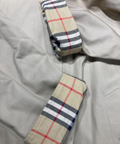 Burberry's（バーバリーズ）Burberry's (バーバリーズ) 裏地ノヴァチェック比翼コート ベージュ サイズ:不明の古着・服飾アイテム